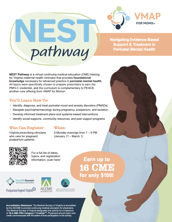VMAP for Moms+ NEST Pathway Flyer